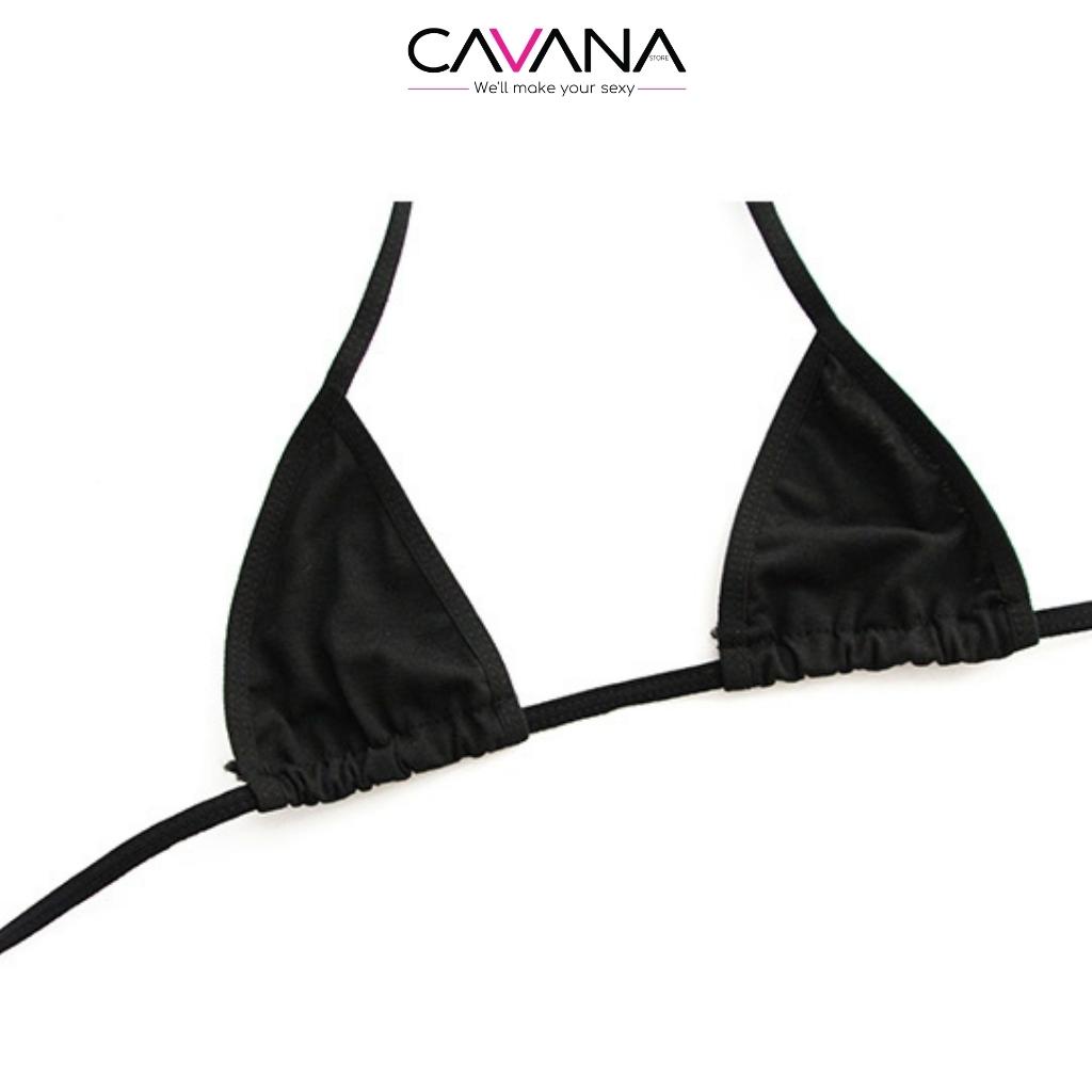 Đồ lót nữ, set đồ bikini quần lọt khe sexy quyến rũ 100% cotton ĐL04 - CAVANA STORE