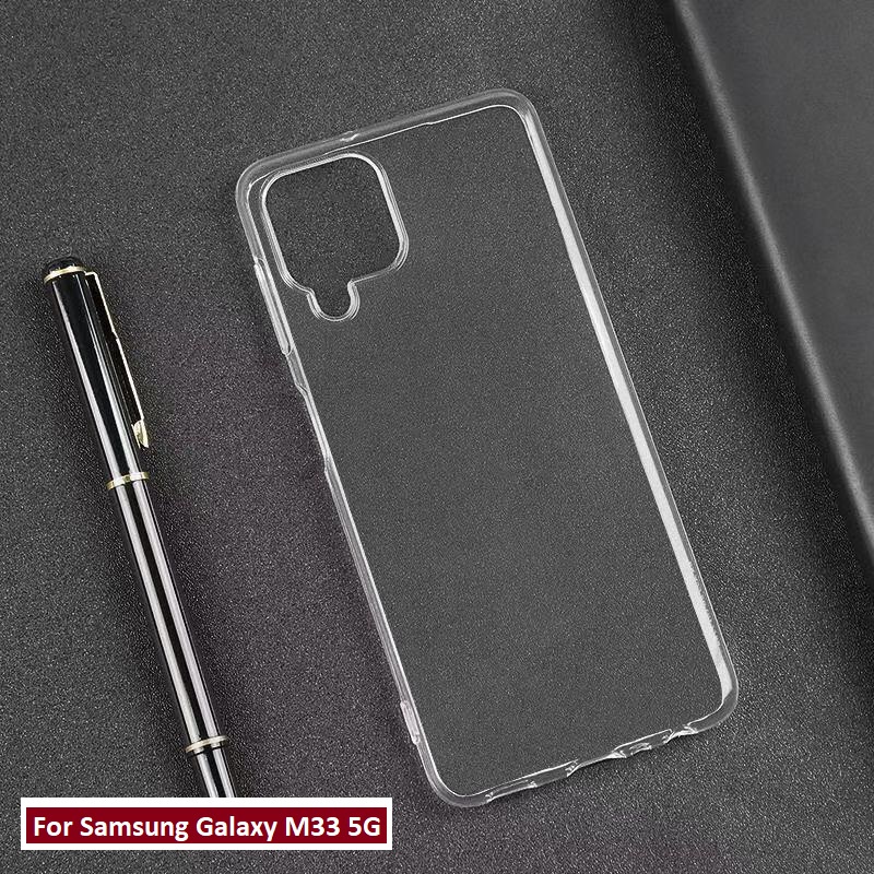 Ốp Samsung M33 dẻo trong suốt (Loại đẹp)