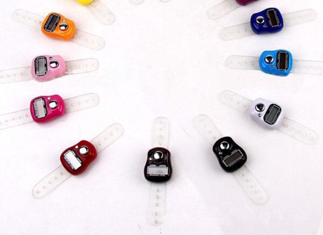 Máy đếm số mini cầm tay có màn hình hiển thị LCD