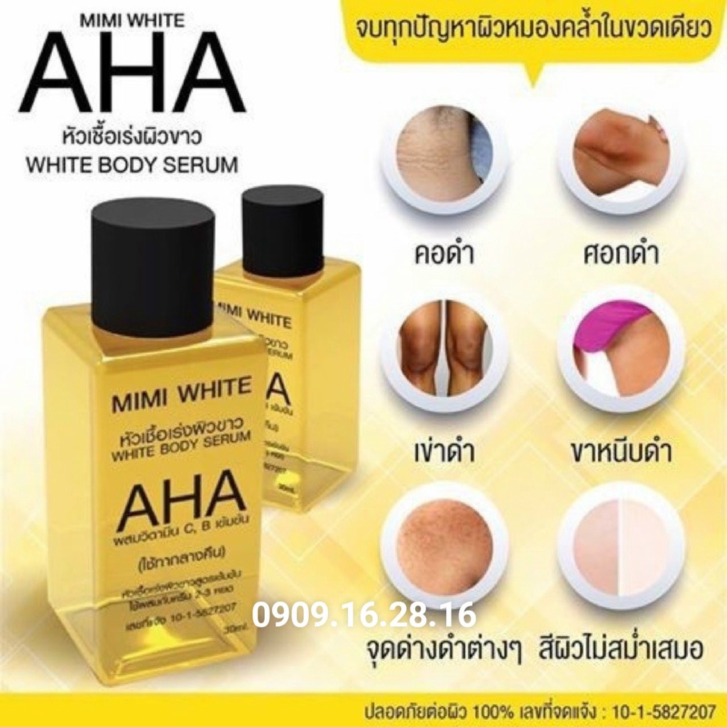 SERUM KÍCH TRẮNG AHA THÁI LAN [ HÀNG CHUẨN ]