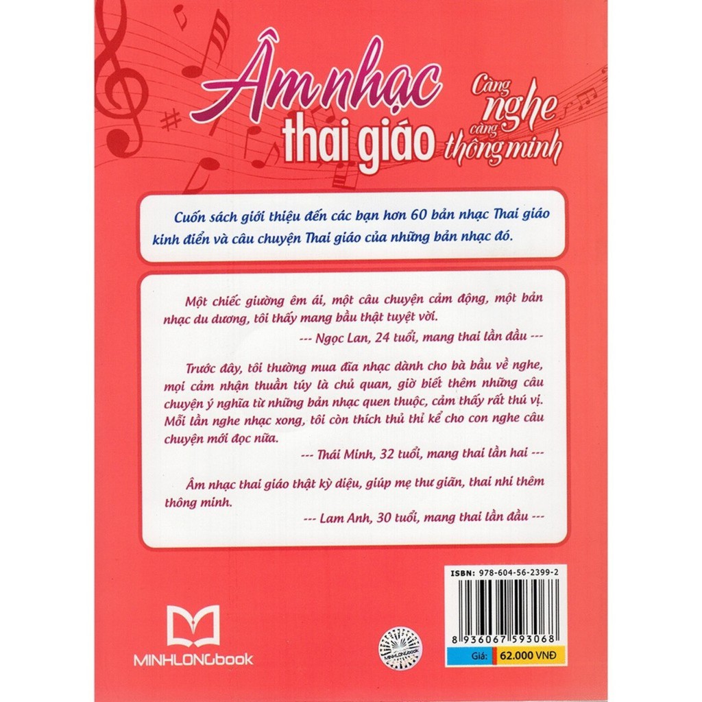 Sách: combo 2 cuốn  - Âm nhạc Thai giáo + Bách khoa nuôi dạy trẻ từ 0-3 tuổi