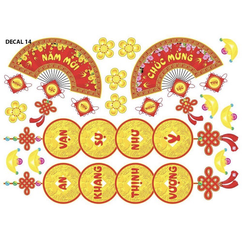 Decal tết năm 2021