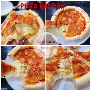 PIZZA / Vị hải sản {Takifood-400gr}size 16cm