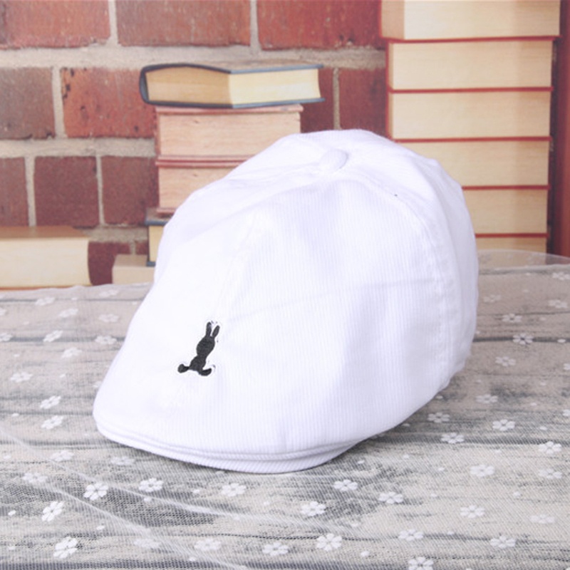 Mũ Beret Lưỡi Trai Vải Cotton Thời Trang Mùa Hè Cho Bé Trai