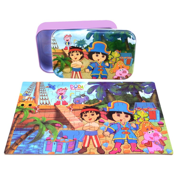 PUZZLE GHÉP HÌNH 60 MIẾNG (Hộp Thiếc)