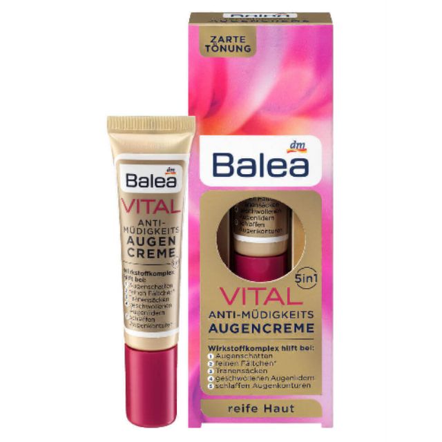 KEM DƯỠNG MẮT BALEA VITAL AUGEN CREME 5IN1