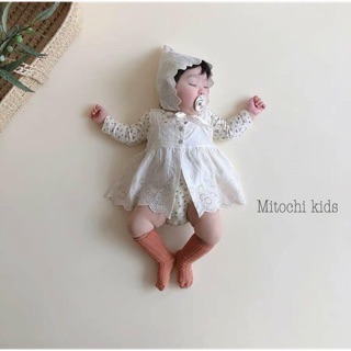 Set body yếm korean cho bé gái