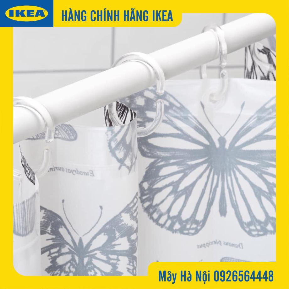 Rèm phòng tắm hình bướm IKEA