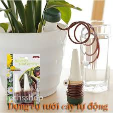Bộ 2 vòi dẫn nước tưới cây thông minh, thẩm thấu tự động