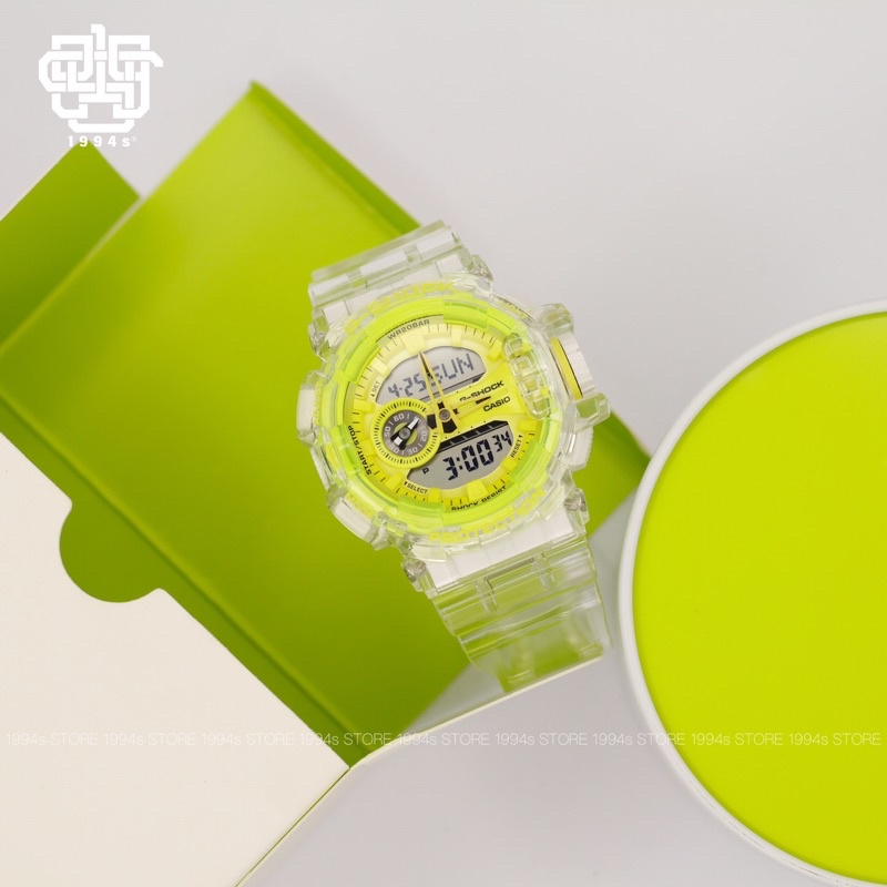 Đồng hồ nam Casio G-SHOCK GA-400SK-1A9 dây trong suốt, chống va đập chính hãng