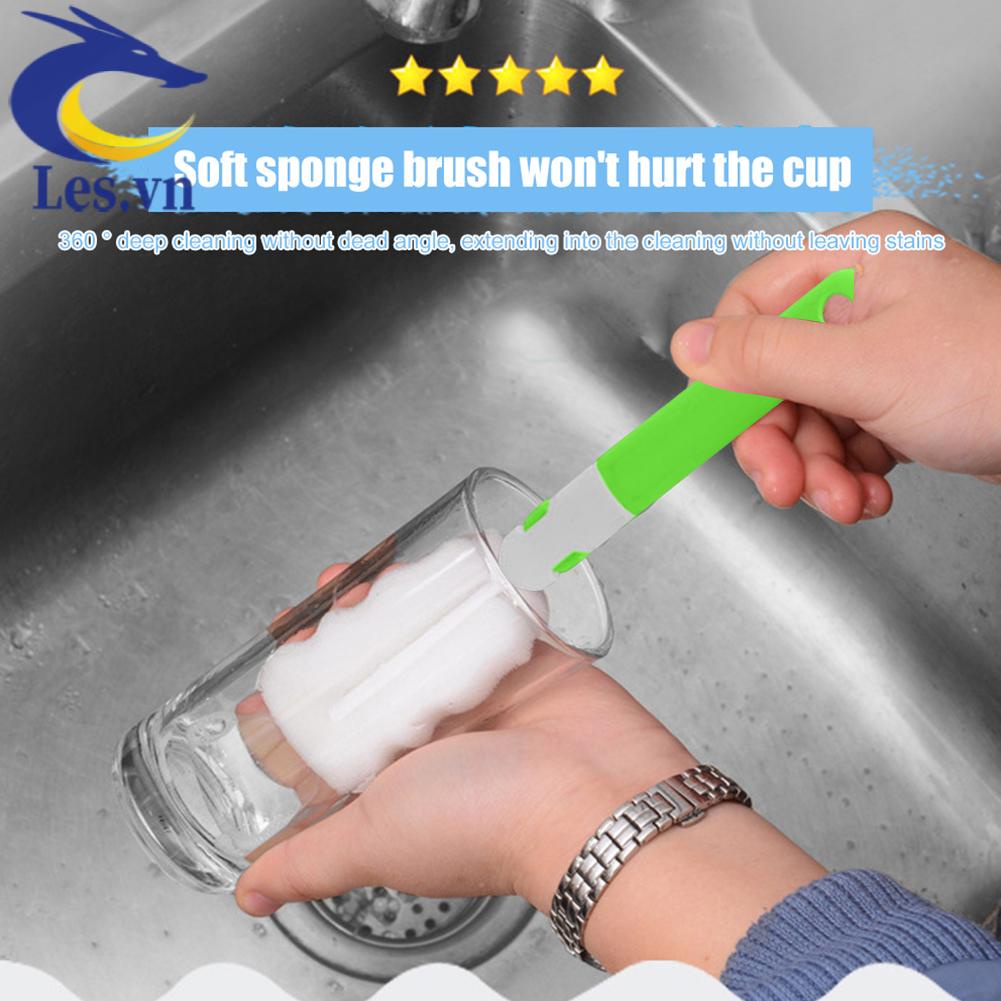 Cọ Rửa Ly Có Thể Tháo Rời Và Tay Cầm Dài 30CM