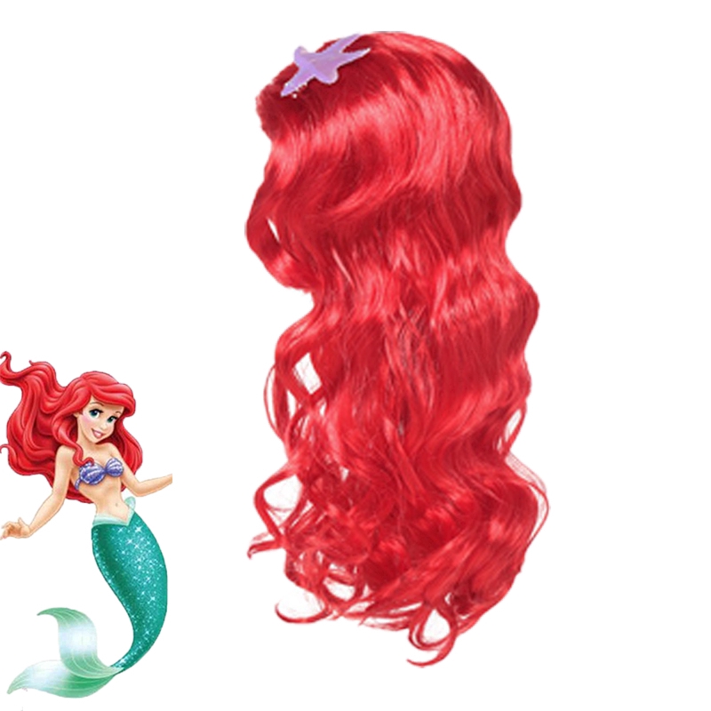 Tóc Giả Hóa Trang Nữ Hoàng Băng Giá Elsa Cho Bé