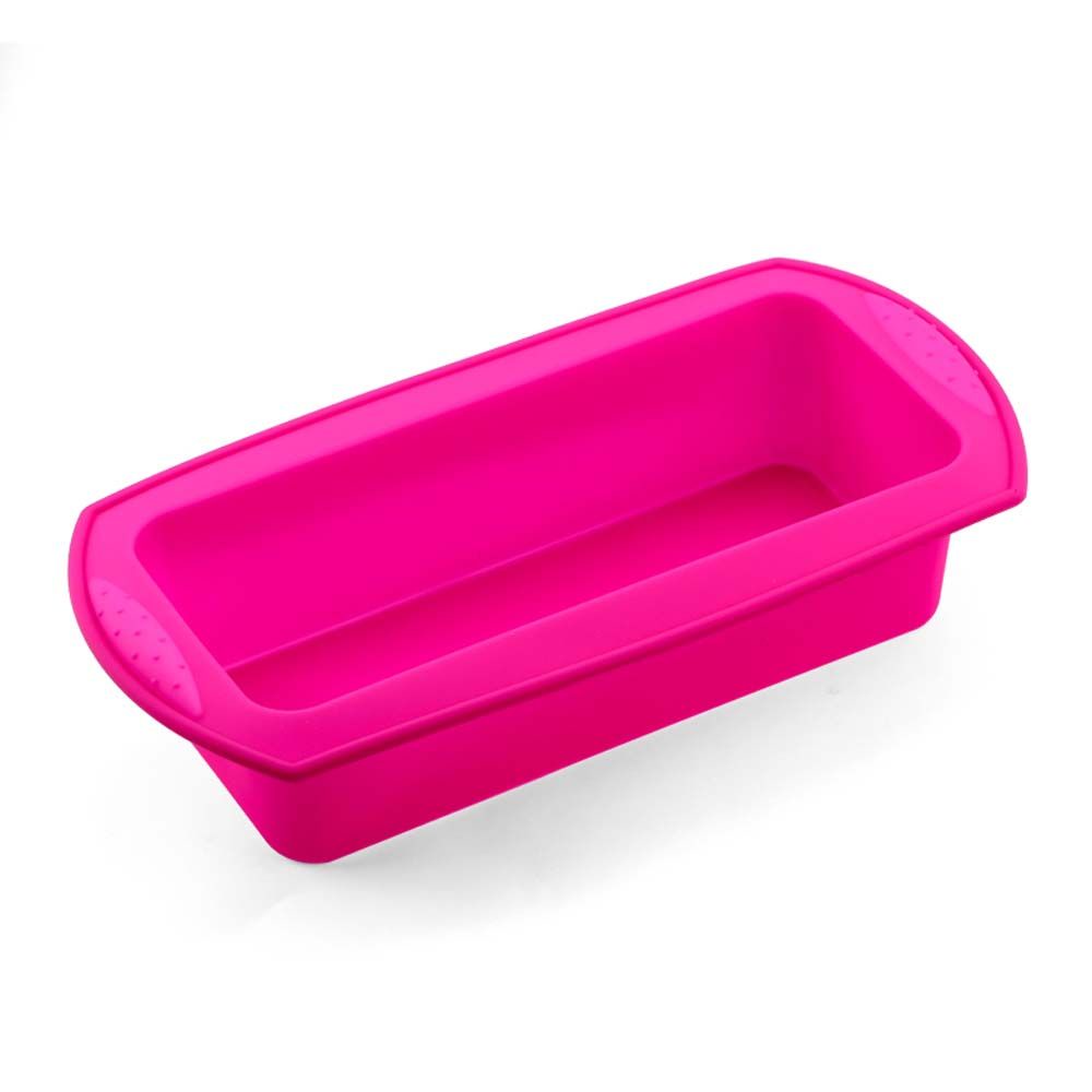 Epoch Khuôn Silicon Làm Bánh Mì Hình Chữ Nhật Nhiều Màu Chống Dính