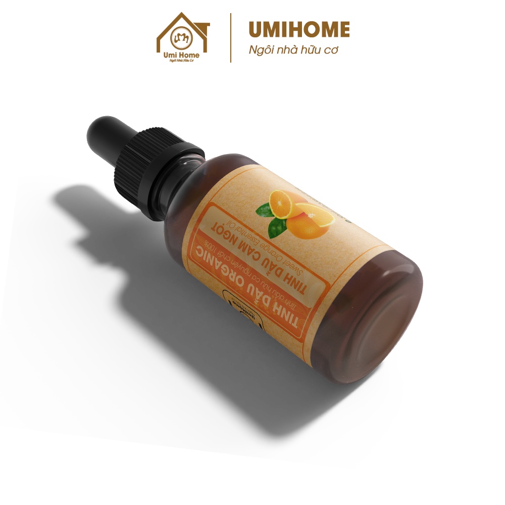 Tinh dầu Cam Ngọt hữu cơ UMIHOME nguyên chất 10ml
