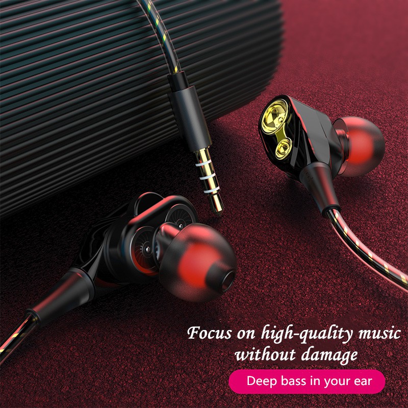 🔥Unico A🔥Tai Nghe Gaming Có Dây Nhét Tai Chơi Game Chống Ồn Có Mic In Ear Cho PC iPhone Plus Samsung Xiaomi Sony OPPO