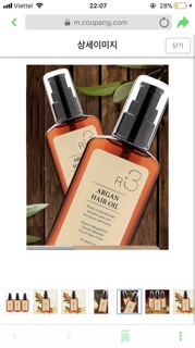 Dưỡng tóc Argan oil