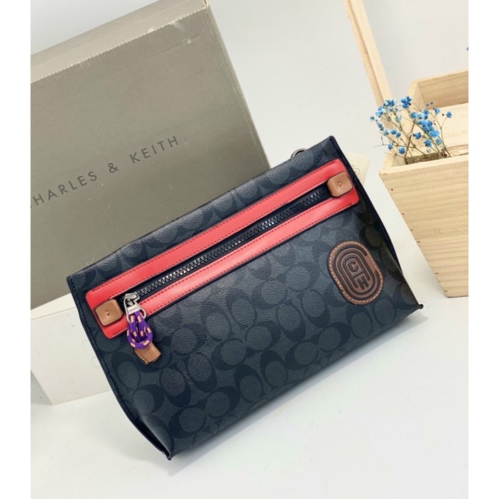 TÚI COACH NAM NỮ UNISEX KIÊM CLUTCH CÓ MÓC KHOÁ