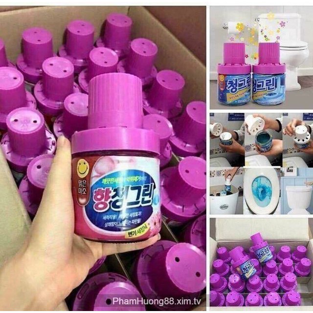 0179 Chai Khử Mùi ,Làm Sạch Nước Bồn Cầu 180g [ loại lớn]