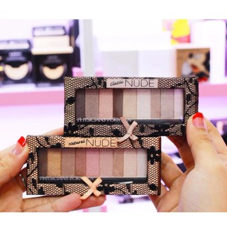  Phấn Mắt Tone Nude Trầm Formula Shimmer Strips Custom Eye