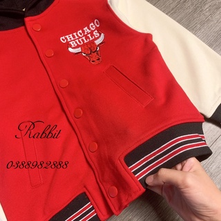 Áo bomber bóng chày Chicago Bull
