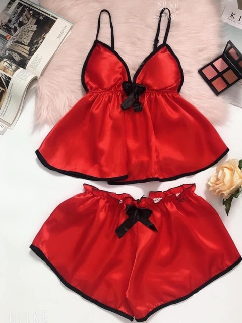 🎀BỘ NGỦ PHI CHẠY VIỀN CÓ MÚT NGỰC🎀 | BigBuy360 - bigbuy360.vn