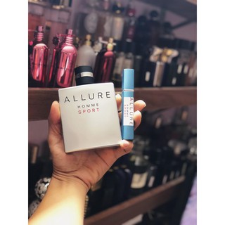 Mẫu thử nước hoa allure home sport 10ml dạng xịt