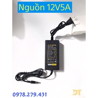 Dmst nguồn 12v 5a jack dc 5.5mm x 2.5mm