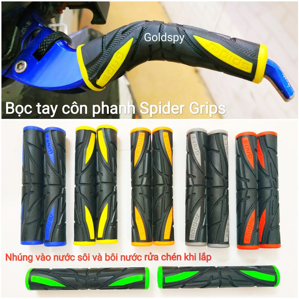 Bao tay côn tay phanh Spider Grips - ( giá 1 cái )