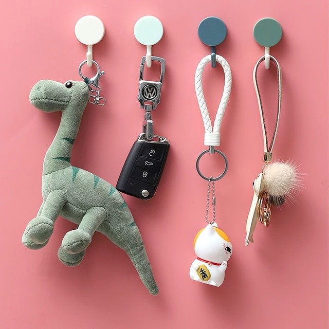 Móc treo đồ dán tường dễ thương thiết kế sáng tạo tiện lợi dễ sử dụng