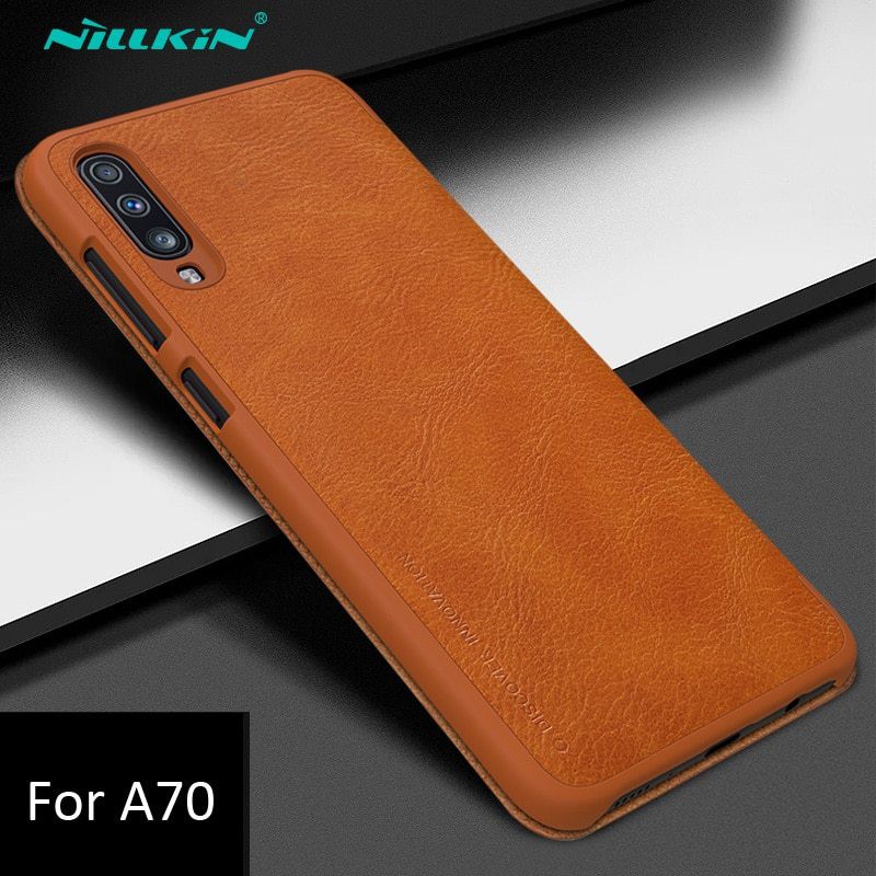 Bao da Cao cấp Nillkin QIN cho Samsung Galaxy A70