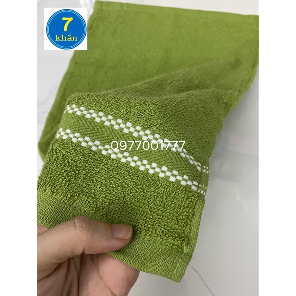 Khăn mặt Hải Cẩu Phong Phú 100% cotton Mẫu Mới - 28x42cm (Nhiều màu)