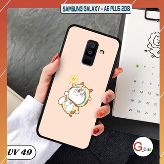 Ốp điện thoại Samsung Galaxy A6 Plus 2018 - lưng nhám viền dẻo