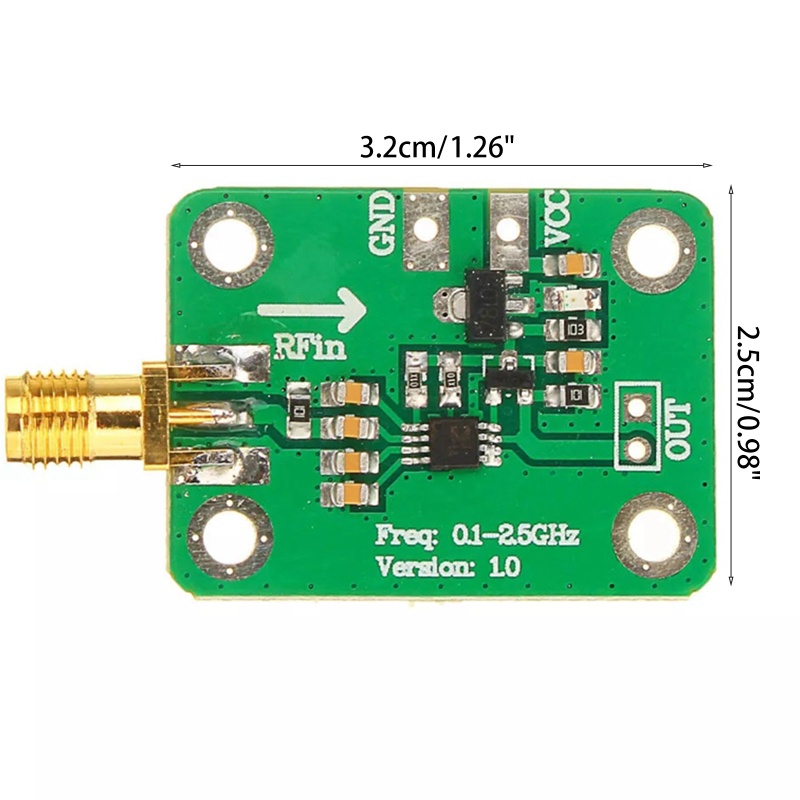 Mô Đun Kiểm Tra Nguồn Điện 0.1-2.5GHz RF Chuyên Dụng
