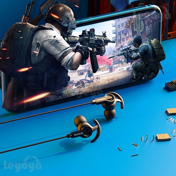 Tai Nghe Chụp Tai Chơi Game Hiệu Leyoya S2 Có Mic BASS hifi thoại / PC tai nghe nhét tai