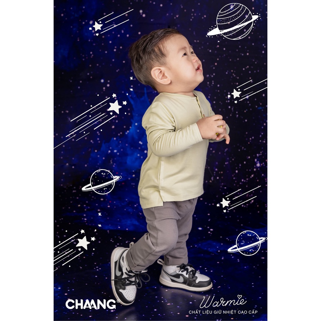 Chaang Áo dài tay trẻ em thu đông dành cho bé từ 3 tháng đến 5 tuổi AW2022D12