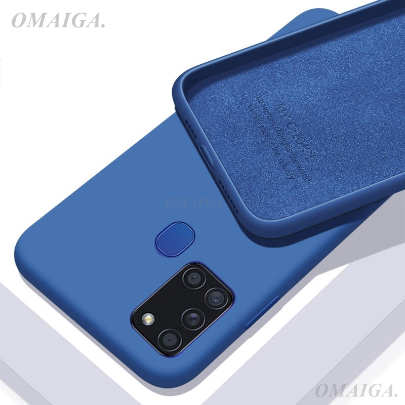 Ốp Điện Thoại Silicone Mềm Nhám Siêu Mỏng Cho Samsung Galaxy A21S Samsung GalaxyA21S SamsungA21S