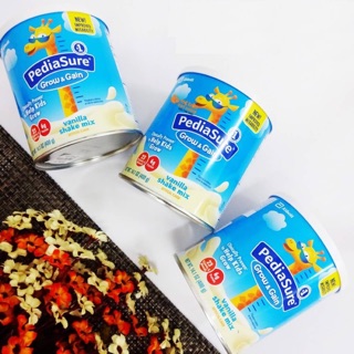 👨‍👧‍👦🥛🍼[HSD 10/2022] Thùng 6 Hộp Sữa Bột PEDIASURE Grow and Gain Powder Shake Mix hương Vanilla của MỸ 400g x 6 hộp