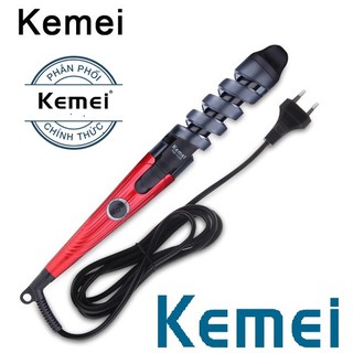 Máy Uốn Tóc Xoắn Kemei KM-1026