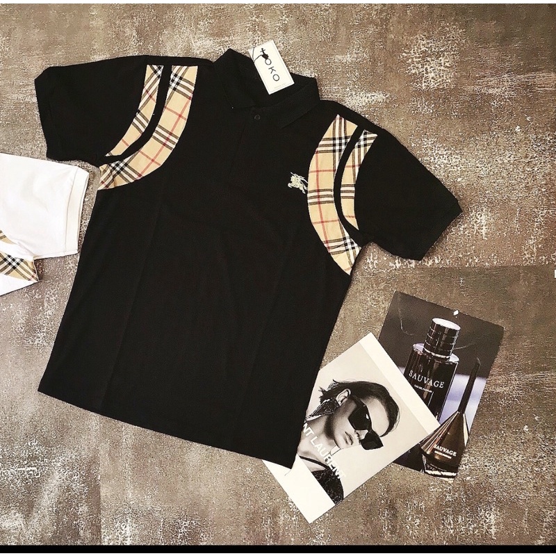 Áo thun nam có cổ, áo polo nam tay ngắn vải cotton cao cấp không xù lông in hình kiểu dáng Hàn Quốc form chuẩn bigsize