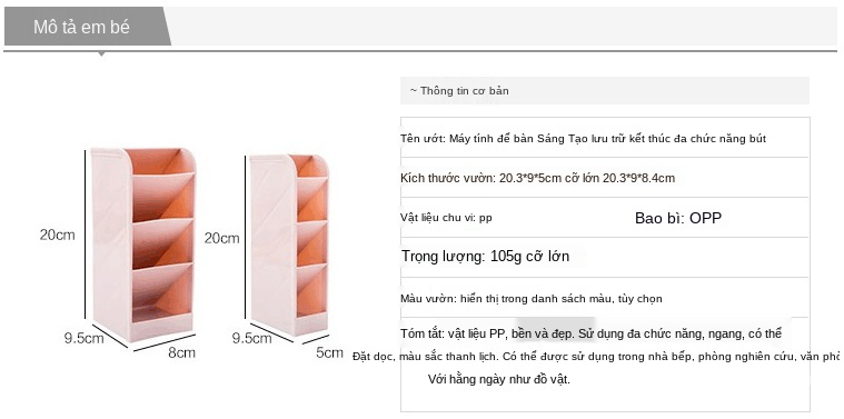 Xiên Cắm Bút Tươi Văn Phòng Nữ Hộp Lưu Trữ Để Bàn Bàn Văn Phòng Phẩm Cung Cấp Thùng Kệ Trang ĐiểM ỐNg