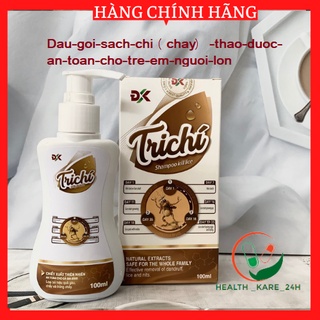 Dầu gội sạch Chí,sạch Chấy trứng chấy rận ký sinh trùng trên tóc giảm gàu ngứa da đầu nguồn gốc Thảo dược an toàn