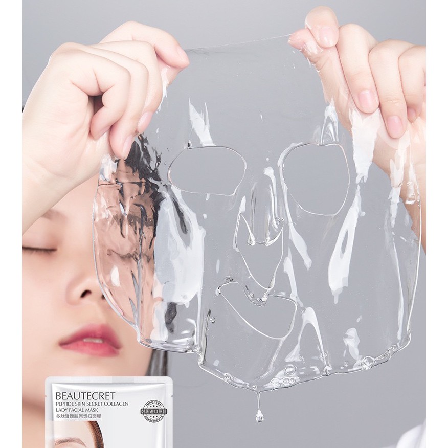 Mặt nạ thuỷ tinh Beautecret Bioaqua dưỡng ẩm trắng da duy trì làn da tươi trẻ dạng thạch 28ml - KOCODA | BigBuy360 - bigbuy360.vn