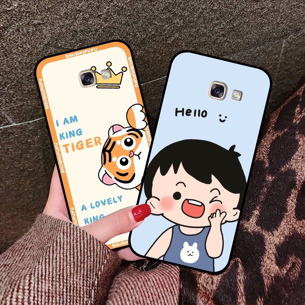 Ốp lưng Samsung A3 2017 / A5 2017 / A7 2017 in hình mickey, hổ, kingtiger siêu rẻ T19 - T24