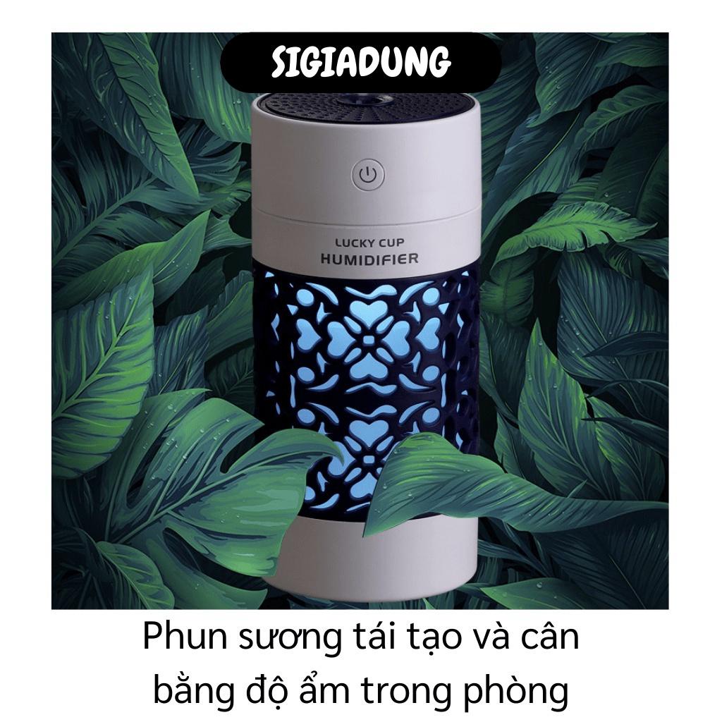 [SGD] Máy Phun Sương - Máy Tạo Độ Ẩm, Khuếch Tán Tinh Dầu Có Đèn Lucky Cup Humidifier 9425