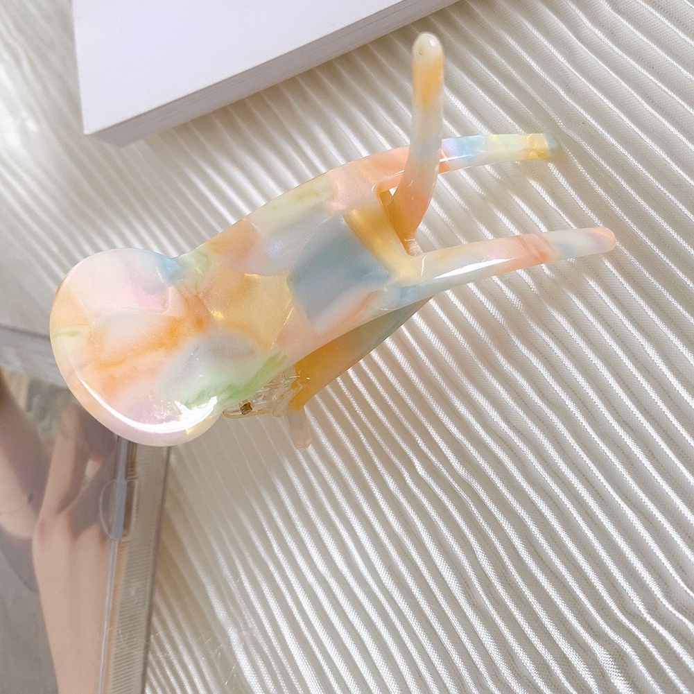 Kẹp Tóc Càng Cua Họa Tiết Da Báo Thời Trang