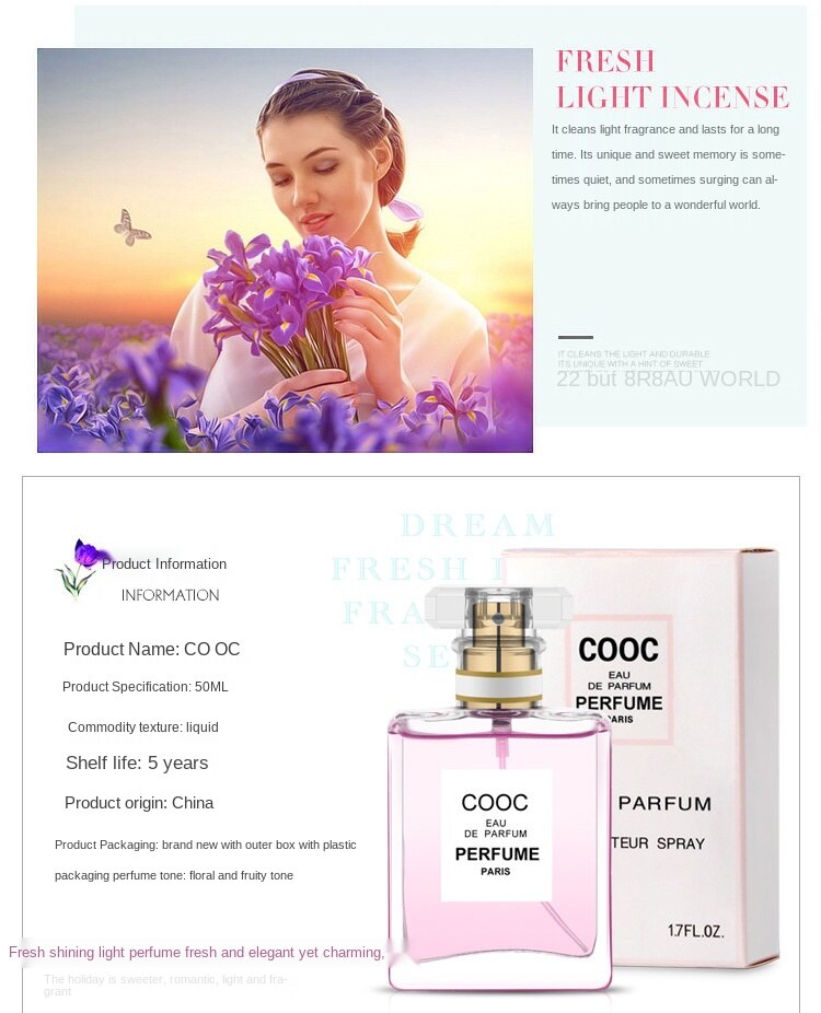 Nước Hoa Hương Thơm Lâu Phai 50ml Cho Nam Nữ