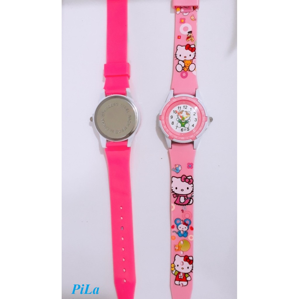 Đồng Hồ Cho Bé Họa Tiết Hoạt Hình Dây Nhựa Dẽo Mềm | BigBuy360 - bigbuy360.vn