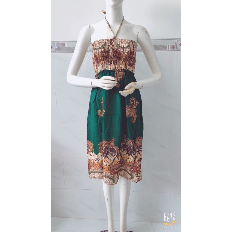 [chọn màu/45-60ký]Đầm maxi lanh ống 9 tấc | BigBuy360 - bigbuy360.vn