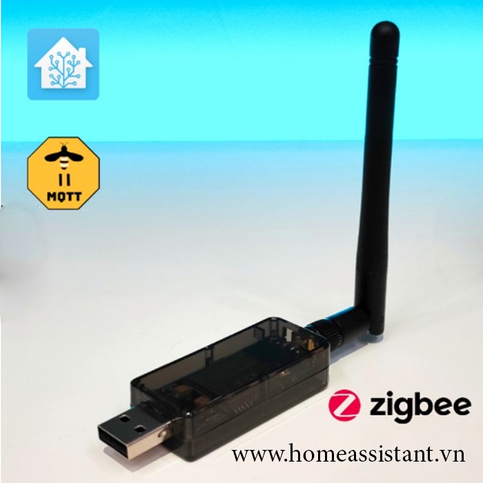 USB Zigbee 3.0 CC2652P Có Anten Flash Zigbee2MQTT (Hỗ trợ HomeAssistant) ZHA