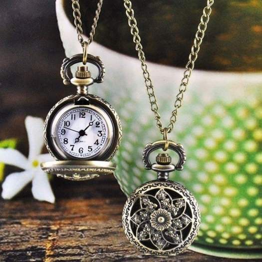 Đồng hồ quả quýt, đồng hồ bỏ túi phong cách Vintage chạm khắc cổ điển Kaka Decor | BigBuy360 - bigbuy360.vn